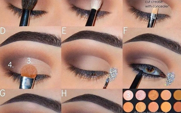 Идеи макияжа с тенями Morphe