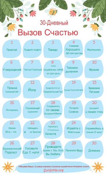 30-дневный курс на счастье