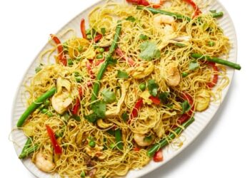 Как приготовить сингапурскую лапшу – рецепт