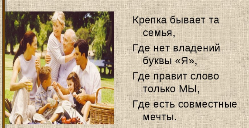 Какую роль в жизни человека играет семья