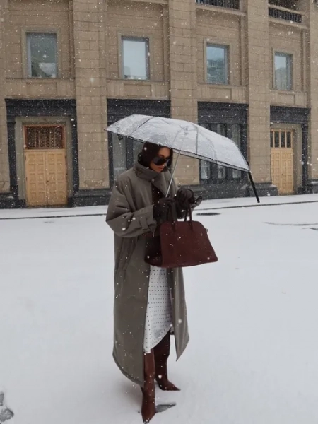 Если пока не хочется доставать пуховик, вам нужен утепленный тренч