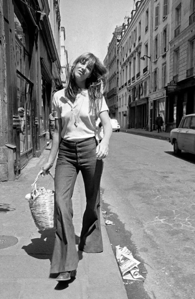 Джейн Биркин в Париже, 1971 год