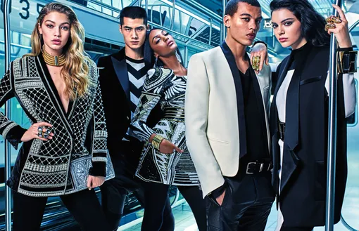 Коллаборация Balmain x H&amp;M
