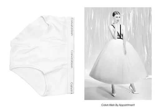 Первый кампейн Calvin Klein By Appointment
