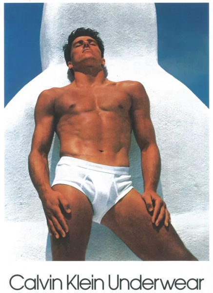 Том Хинтнаус в рекламной кампании Calvin Klein Underwear 1983 года