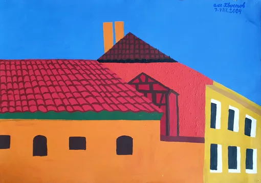 Олег Хвостов. Замок Инстербург. 2004 г.