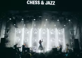 Мария Миногарова, Наталья Османн и Павел Табаков на фестивале Chess&Jazz-2026