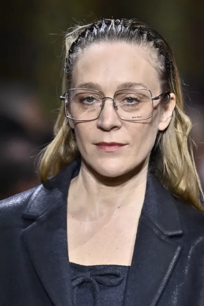 Хлои Севиньи на показе Miu Miu осень-зима 2026/27
