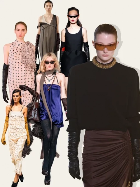 Khaite, Altuzarra, Carven, 7 for All Mankind, Balenciaga, Balmain осень-зима 2026/27