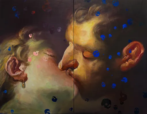 «Поцелуй», Ирина Нахова. 2017 год