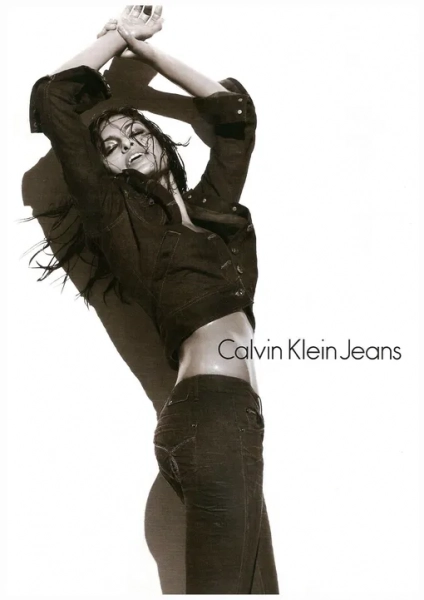 Ева Мендес для Calvin Klein Jeans, 2009 год