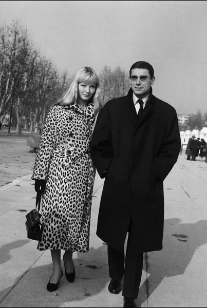 Марина Влади и Роберт Оссейн, 1956