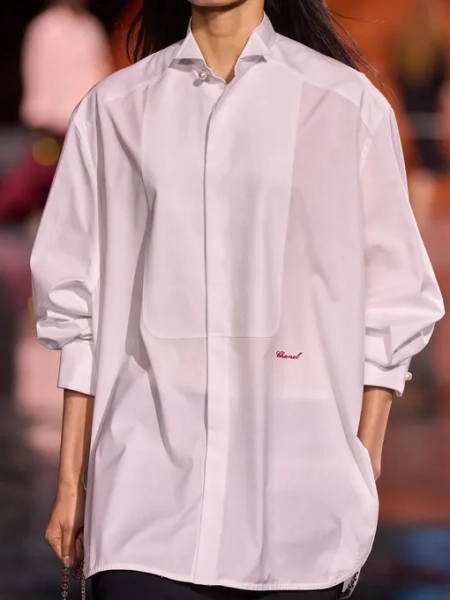 Рубашка Charvet х Chanel весна-лето 2026