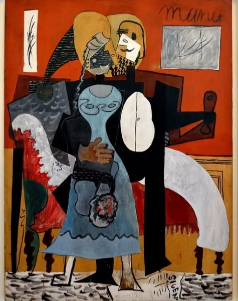 Пабло Пикассо. «Влюбленные», 1919 год