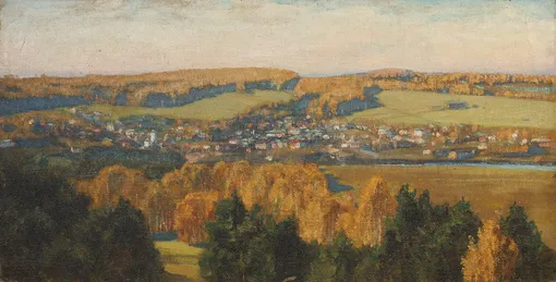 Поленов Василий. «Таруса. Золотая осень», 1893 год