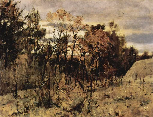 Серов Валентин. «Осенний вечер. Домотканово», 1886 год
