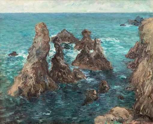 Константин Кузнецов. «Скалы в Бель-Иль». 1913