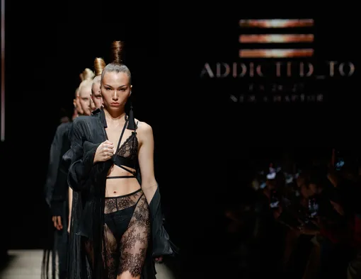 Показ бренда Addicted_to... в рамках седьмой Московской недели моды